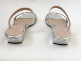 Stuart Weitzman Silver Sandal Size 9