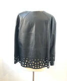 Joseph Ribkoff Leather Jacket Size L