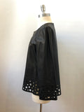 Joseph Ribkoff Leather Jacket Size L