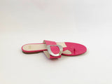Frances Valentine Patent Leather Flip-Flop Size 9.5