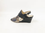 NEW Agl Tri-Color Sandal Size 39.5 It (9.5 Us)
