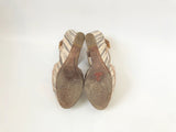 Prada Wedge Sandal Size 38 It (8 Us)