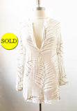 Alice + Olivia Leaf Print Tunic Size M