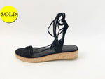 Frye Suede Lace Up Sandal Size 8.5