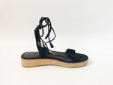 Frye Suede Lace Up Sandal Size 8.5