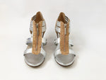 Donald Pliner Silver Sandal Size 9