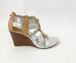 Donald Pliner Silver Sandal Size 9