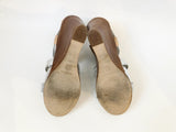 Donald Pliner Silver Sandal Size 9