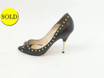 Christian Louboutin Studded Pump Size 36.5 It (6.5 Us)