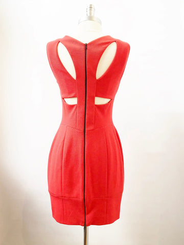 narciso rodriguez orange dress Zara x Narciso Rodriguez Ruched Dress in Orange - Queen Letizia Dresses