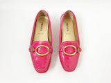 Prada Pink Patent Leather Loafer Size 38 It (8 Us)