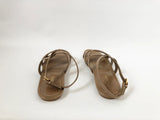 Prada Strappy Sandal Size 37.5 It (7.5 Us)