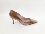 Manolo Blahnik Ombre Snakeskin Pump Size 37.5 It (7.5 Us)
