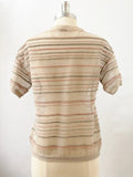 Brunello Cucinelli Metallic Top Size S