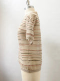 Brunello Cucinelli Metallic Top Size S
