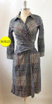 Samatha Sung Wrap Dress Size 6