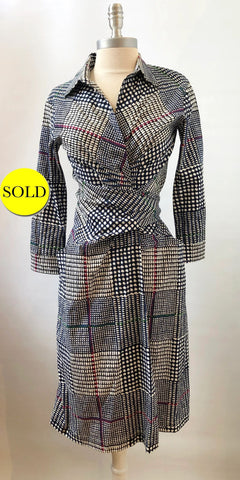 Samatha Sung Wrap Dress Size 6
