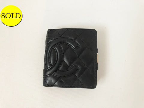 Chanel Cambon Compact Wallet