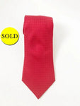 Hermès Red Silk H Tie