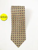 Hermès Silk Patterned Tie