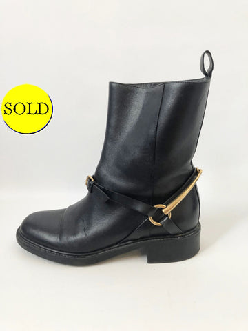 Gucci Tess Ankle Boots Size 37 It (7 Us)