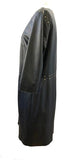 Worth Blue Leather Studded Dress Size 14