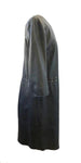 Worth Blue Leather Studded Dress Size 14