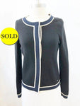 Chanel Cashmere Cardigan Sweater Size 40 Fr (8 Us)