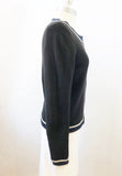 Chanel Cashmere Cardigan Sweater Size 40 Fr (8 Us)