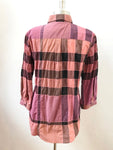 Burberry Brit Plaid Shirt Size M