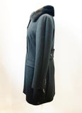 Dolce & Gabbana Coat With Mink Collar Size 46 It (M / 10 Us)