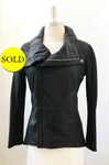 VEDA Leather Jacket Size S