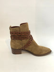 NEW Burberry Suede Boots Size 37.5 It (7.5 Us)