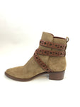 NEW Burberry Suede Boots Size 37.5 It (7.5 Us)