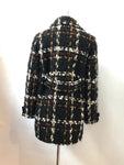 Cole Haan Plaid Wool Jacket Size 4