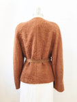 Akris Belted Mohair Jacket Size 10