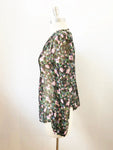 Veronica Beard Floral Blouse Size 2