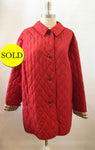 Burberry London Quilted Jacket Size Xl