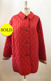 Burberry London Quilted Jacket Size Xl