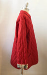 Burberry London Quilted Jacket Size Xl