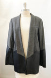 NEW Marissa Webb Wool And Leather Coat Size Small W/Tags