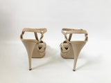Yves Saint Laurent Patent Leather Tribute 105 Sandal Size 38.5 It (8.5 Us)