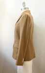 Brooks Brothers Loro Piana Camel Cashmere Blazer Size 2