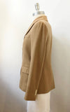 Brooks Brothers Loro Piana Camel Cashmere Blazer Size 2