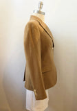 Brooks Brothers Loro Piana Camel Cashmere Blazer Size 2