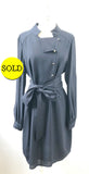 Tory Burch Silk Dress W/Belt Size 12