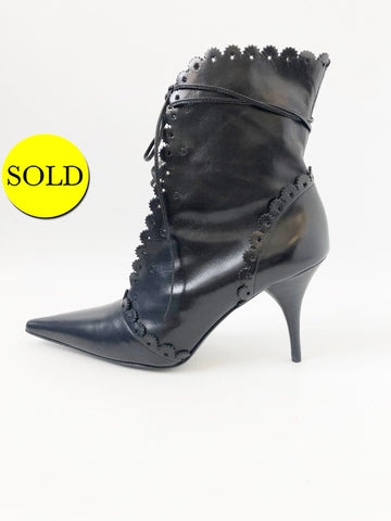 NEW Bruno Frisoni Victorian Boots Size 8