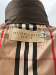 Burberry Brit Hooded Puffer Coat With Belt Size M