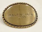 Balenciaga Brass Hair Clip