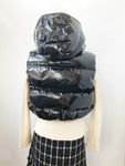 NEW Theory Patent Leather Vest Size M